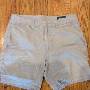 Bonobos summer weight shorts - light grey